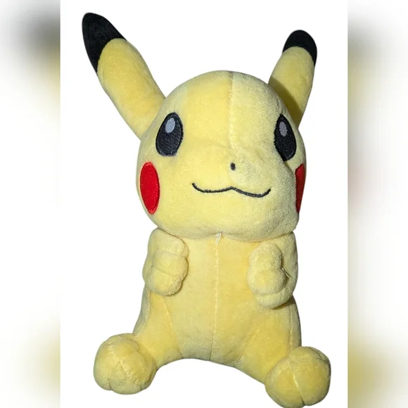 Pokemon Pikachu Sitting Plush Coin/Piggy Bank Toy Kids Gift Collectible … - Picture 2 of 6